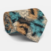 Chic Gift  For Boyfriend Animal Print	This pattern Stropdas (Opgerold)