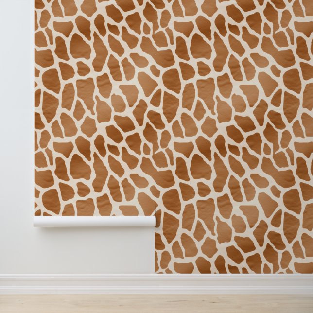 Chic Giraffe Print Behang (Applicatie)