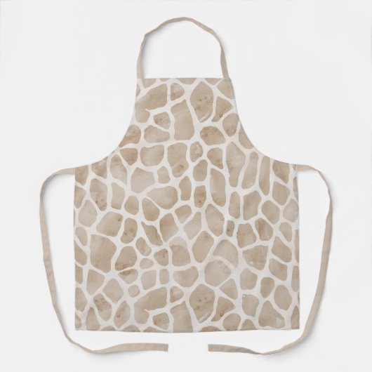 Chic Giraffe Print  Schort (Voorkant)