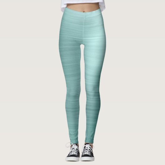 Chic Girly Mint Leggings (Voorkant)