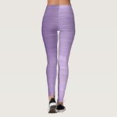 Chic Girly Paarse Leggings (Achterkant)