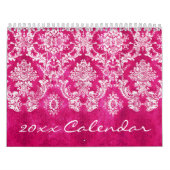 Chic Girly Patronen met dammen en chevrons plus Kalender (Hoes)