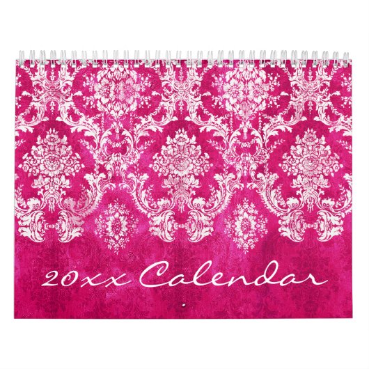 Chic Girly Patronen met dammen en chevrons plus Kalender (Hoes)