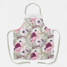  Chic Girly Roze Waterverf Bloemen