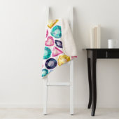 Chic Girly Shiny Diamond Gemstone Sherpa Deken (In situ)
