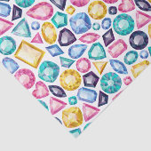 Chic Girly Shiny Diamond Gemstone Tissuepapier (Detail)