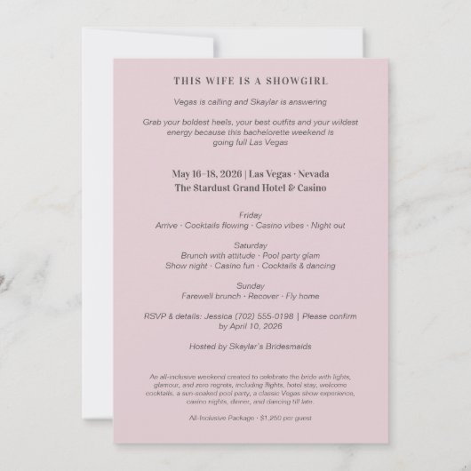 Chic Glam and Funny Disco Go-Go Dancer Kaart (Achterkant)