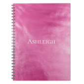 Chic Glam Pink Notitieboek (Voorkant)