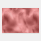 Chic Glam Red Glitter Stripes Inpakpapier Vel (Voorkant)