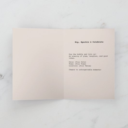 Chic Glam Wine Vibes (Binnen)