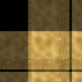 Chic Glamorous Birthday Gift Black Gold Blanket Fleece Deken