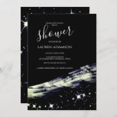 Chic Glamourous Gold Glitter Stars Vrijgezellenfee Kaart (Voorkant / Achterkant)