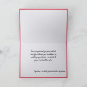 Chic Glitter Christmas Trees Pink Leopard Gray Kaart (Binnen)