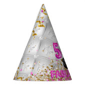 Chic Glitter Glam 50 Fabulous 50th Birthday Feesthoedjes (Links)