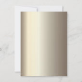 Chic glittersjurk, vlinder groene rozen  kaart (Achterkant)