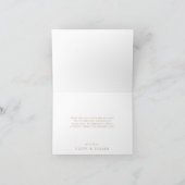 Chic Gold 4-fototemplate Bedankt voor je creditcar (Binnen)