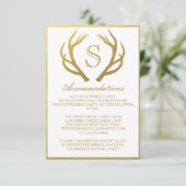 CHIC GOLD | ACCOMMODATIKAART VOOR AFBEELDINGEN INFORMATIEKAARTJE (Staand voorkant)