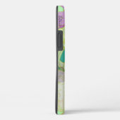 Chic Gold Butterfly Pistachio Violet Case-Mate iPhone Case (Achterkant / Rechts)