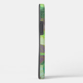 Chic Gold Butterfly Pistachio Violet Patroon Case-Mate iPhone Case (Achterkant / Rechts)