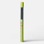 Chic Gold Butterfly Yellow Blue Pattern Case-Mate iPhone Case (Achterkant / Links)