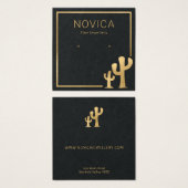 Chic Gold Cactus die Display Kaart verdienen (Voorkant /achterkant)