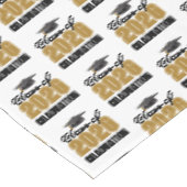 Chic Gold Class of 2026 Graduation Party Tafelkleed (Gekanteld)