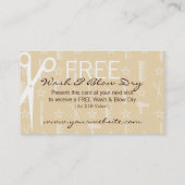 Chic Gold & Coco Hair & Beauty Coupon Korting (Achterkant)