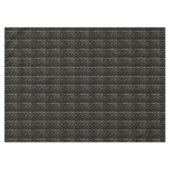 Chic Gold en Black Art Deco Leafy Pattern Classy Tafelkleed (Voorkant (Horizontaal))
