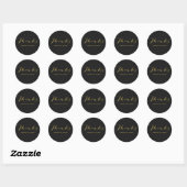Chic Gold en Black Dank u Stickers (Vel)