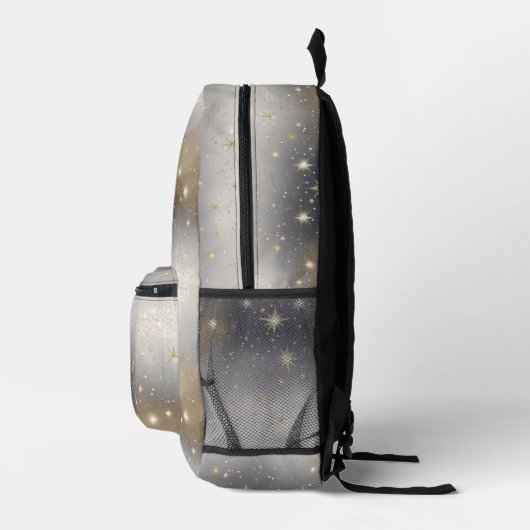Chic Gold en Silver Glitter Rugzak (Rechts)