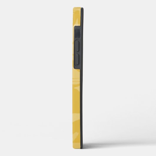 Chic Gold Fairies Monogram Hoesje-Mate iPhone Case (Achterkant / Links)