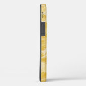 Chic Gold Fairies Monogram Hoesje-Mate iPhone Case (Achterkant / Rechts)