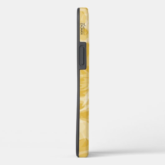 Chic Gold Fairies Monogram Hoesje-Mate iPhone Case (Achterkant / Rechts)