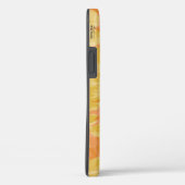 Chic Gold Fairies Monogram Hoesje-Mate iPhone Case (Achterkant / Rechts)