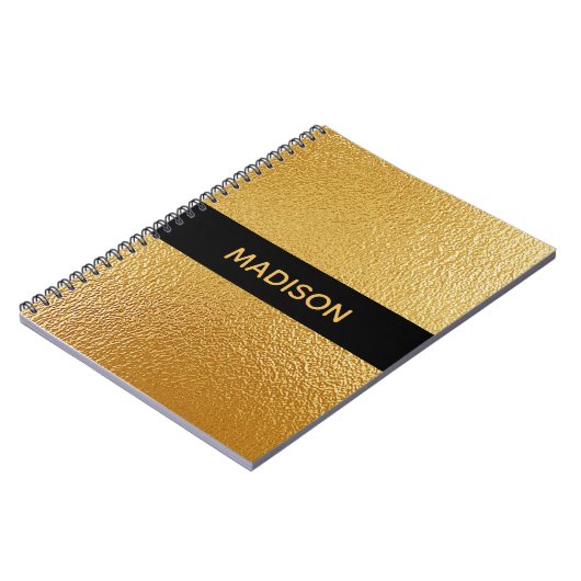 Chic Gold Foil Notitieboek (Linkerzijde)