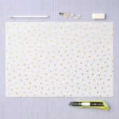 Chic Gold Foil Stippen Elegant Tissuepapier (Craft)