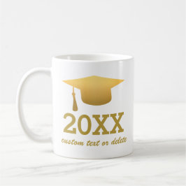 Chic Gold Foil Trendy Afstuderen Class of 2016 Koffiemok