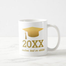 Chic Gold Foil Trendy Afstuderen Class of 2016 Koffiemok