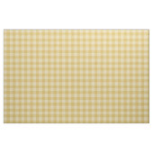 Chic Gold Gingham Pset Pattern Stof (Fat Quarter)