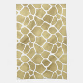 Chic Gold Giraffe afdrukken Theedoek (Verticaal)