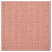 Chic Gold Glam en roze Stippen Stof (Swatch)