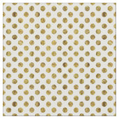 Chic Gold Glam Stippen Stof (Close Up)