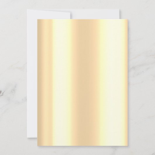 Chic Gold Glitter Eiffel Tower, Drivers Quinceañer Kaart (Achterkant)