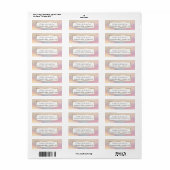 Chic Gold Glitter Iridescent Holographic Gradient Etiket (Full Sheet)