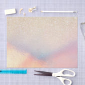 Chic Gold Glitter Iridescent Holographic Gradient Tissuepapier (Craft)