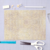 Chic Gold Glitter Sparkles Patroondepagina Tissuepapier (Craft)