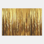 Chic Gold Glitz Inpakpapier Vel (Voorkant 2)