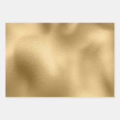 Chic Gold Glitz Inpakpapier Vel (Voorkant)