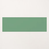 Chic Gold Green White Abstract Yogamat (Achterkant (horizontaal))