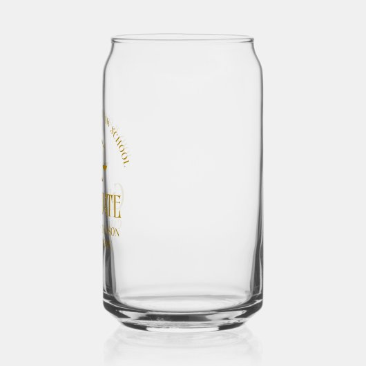 Chic Gold Law School Afstuderen Keepsake Blikvorm Glas (Links)